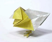Origami Chick by Jun Maekawa on giladorigami.com