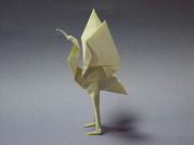 Origami Crane - standing by Jun Maekawa on giladorigami.com
