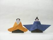 Origami Japanese dolls by Jun Maekawa on giladorigami.com