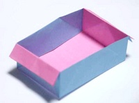 Origami Christmas box by Traditional on giladorigami.com