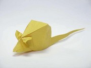 Origami Rat by Vicente Palacios on giladorigami.com