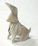 Origami Rabbit by Fujikura Atsuo (Okiba) on giladorigami.com