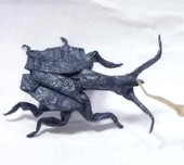 Origami Violin beetle by Manuel Sirgo on giladorigami.com