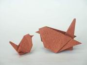 Origami Sparrow by Akira Yoshizawa on giladorigami.com