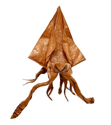 Origami Squid by Andrey Ermakov on giladorigami.com