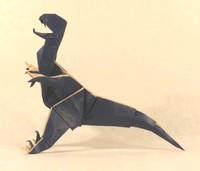 Origami Deinonychus by Fernando Gilgado Gomez on giladorigami.com
