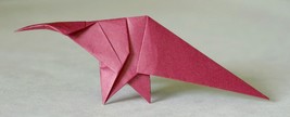Origami Anteater by Fumiaki Kawahata on giladorigami.com
