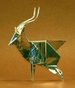 Origami Gazelle by Fumiaki Kawahata on giladorigami.com