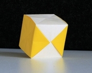 Origami Magical cube by Toshikazu Kawasaki on giladorigami.com