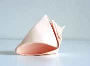 Origami Shell - spiral - 1 opening by Toshikazu Kawasaki on giladorigami.com