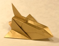 Origami Space shuttle by Toshikazu Kawasaki on giladorigami.com