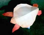 Origami Turtle by Toshikazu Kawasaki on giladorigami.com