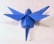 Origami Dragonfly by Jun Maekawa on giladorigami.com