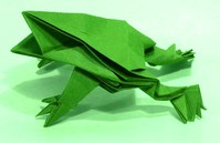 Origami Frog by Jun Maekawa on giladorigami.com