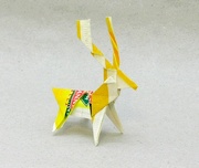 Origami Reindeer by Jun Maekawa on giladorigami.com