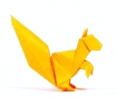 Origami Squirrel by John Montroll on giladorigami.com