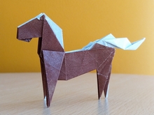 Origami Horse 2 by Gen Hagiwara on giladorigami.com