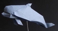Origami Dolphin by Hideo Komatsu on giladorigami.com