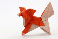 Origami Fox by Fabian Correa on giladorigami.com