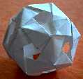 Origami True woven dodecahedron by David Brill on giladorigami.com