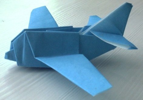Origami Airplane II by Matsuno Yukihiko on giladorigami.com