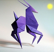Origami Antelope by Alice Blumberg on giladorigami.com