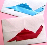 Origami Snail mail by Sy Chen on giladorigami.com