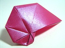 Origami Univalve shell by Kunihiko Kasahara on giladorigami.com