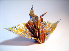 Origami Crane - congratulations by Traditional on giladorigami.com