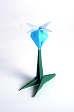 Origami Bellflower by Yehuda Peled on giladorigami.com