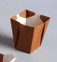 Origami Cup by Yehuda Peled on giladorigami.com