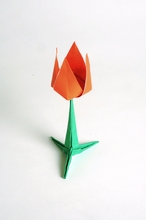Origami Simple stem by Yehuda Peled on giladorigami.com