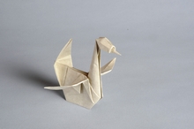 Origami Swan by Yehuda Peled on giladorigami.com