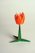 Origami Tulip by Yehuda Peled on giladorigami.com