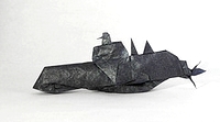 Origami Submarine by Sergio L. Guarachi Veliz on giladorigami.com