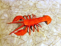 Origami Lobster - Maine by Robert J. Lang on giladorigami.com