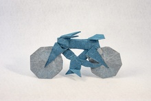 Origami Bicycle by Marc Kirschenbaum on giladorigami.com