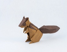 Origami Chipmunk by Mineo Shotaro on giladorigami.com