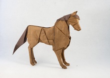 Origami Horse by Park Jong Woo on giladorigami.com