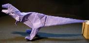 Origami Giganotosaurus by Fumiaki Kawahata on giladorigami.com