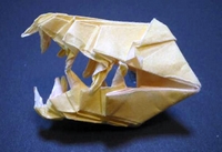 Origami Tyrannosaurus by Robert J. Lang on giladorigami.com