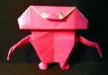 Origami Martian by John Montroll on giladorigami.com