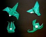 Origami Lyra by Seiji Nishikawa on giladorigami.com