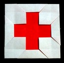 Origami Red cross by Toshinori Tanaka on giladorigami.com