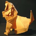 Origami Dog by Yonami Ken on giladorigami.com