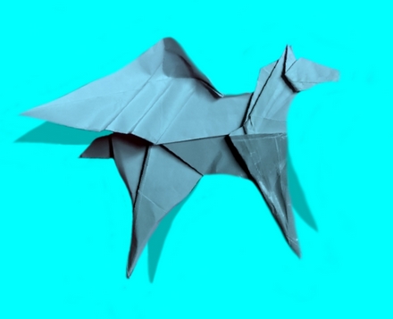 Origami Pegasus by Leonardo Pulido Martinez on giladorigami.com