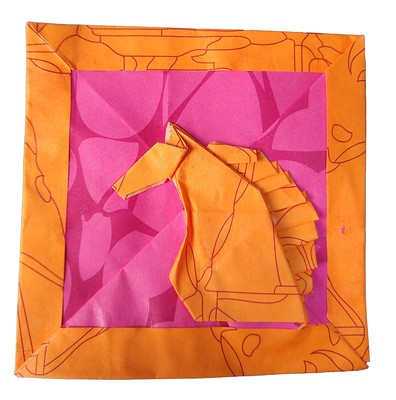 Origami Horse 2D 3.0 by Leonardo Pulido Martinez on giladorigami.com