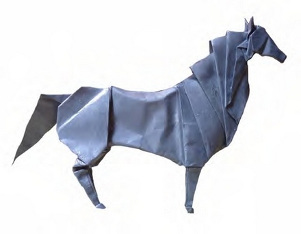 Origami Horse V.2.0 by Leonardo Pulido Martinez on giladorigami.com