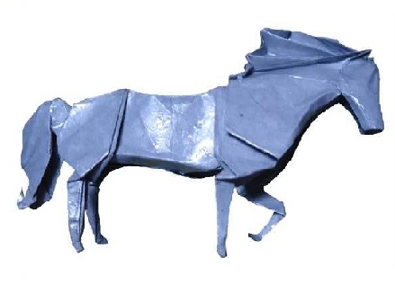 Origami Horse by Leonardo Pulido Martinez on giladorigami.com
