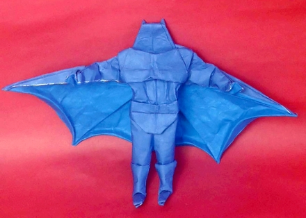 Origami Batman by Leonardo Pulido Martinez on giladorigami.com